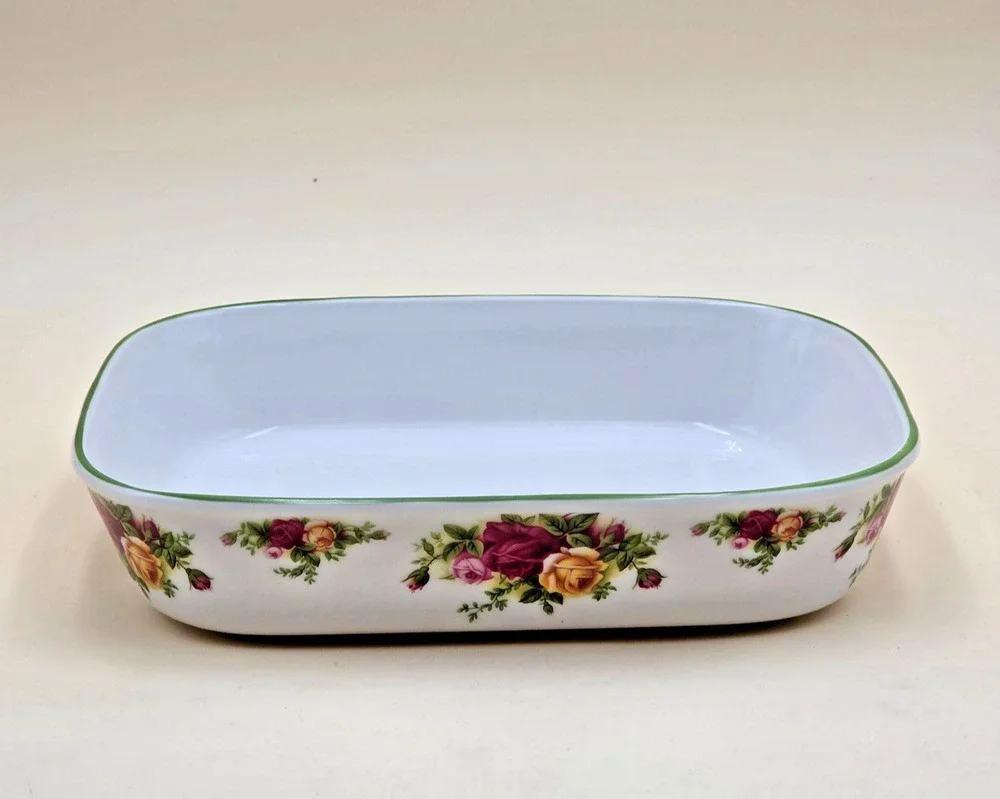 Royal Albert Old Country Roses Rectangle Baking Dish 10.25